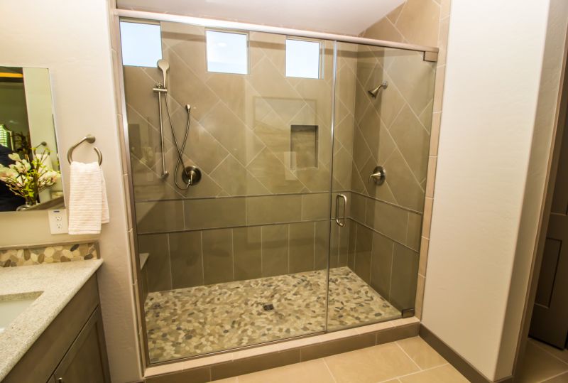 Corner Walk-in Shower